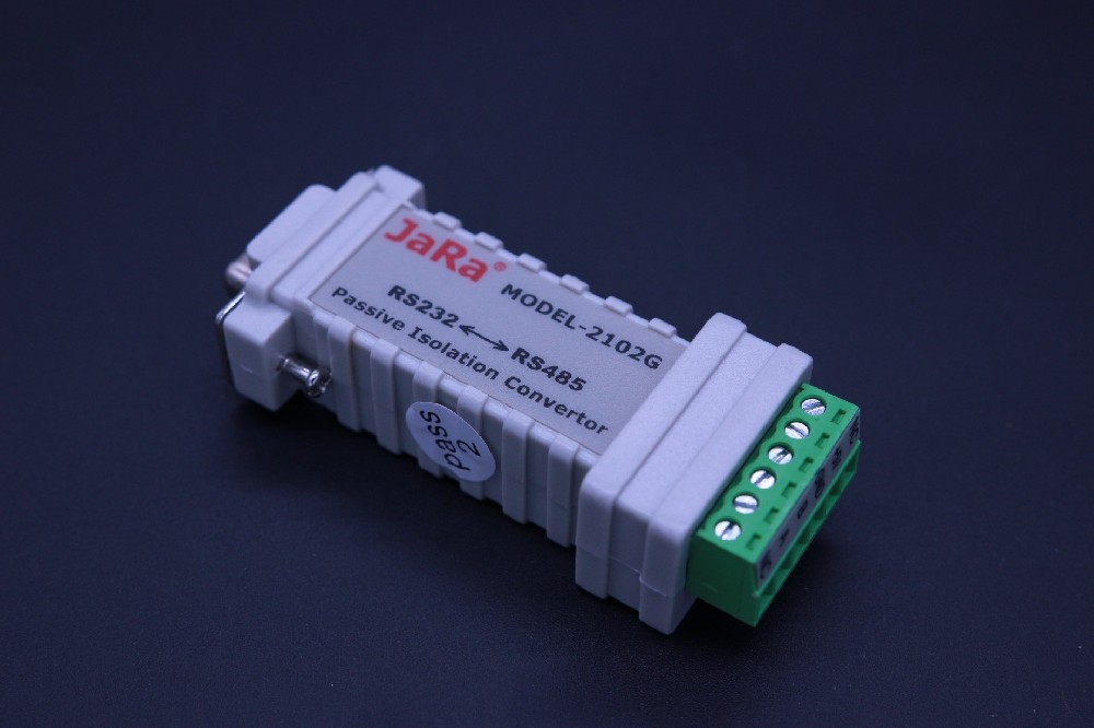 JaRa 2102G-无源RS232-RS485隔离转换器